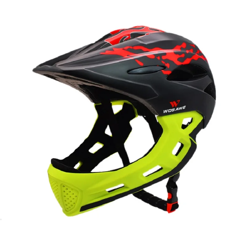 WOSAWE детский наполовину или полный шлем светильник для езды на мотоцикле катания