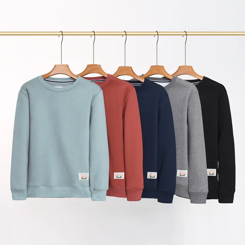 

man hoodies sweatshirt crewneck sweatshirt streetwear men Full Casual Cotton Modal