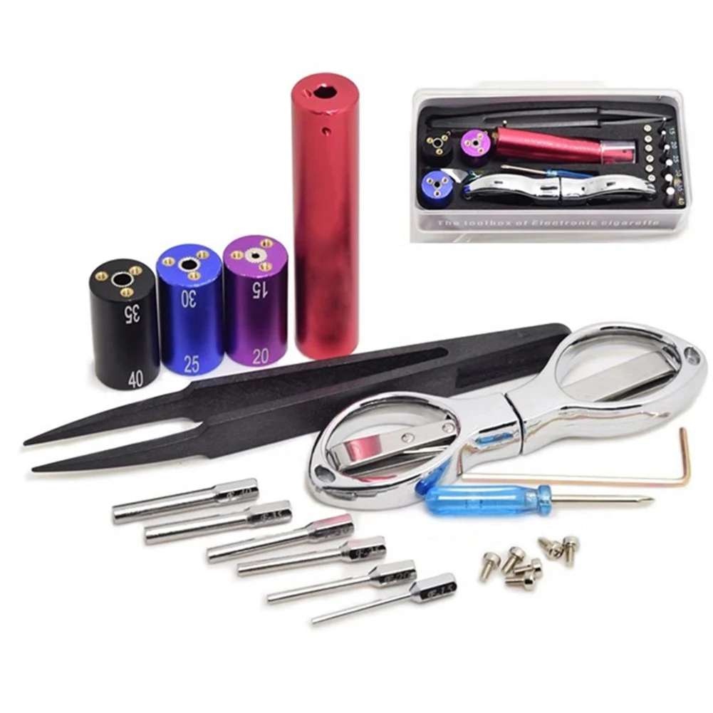 

Smoker Six-In-One Electronic Aerosolizer Winder Winder Rod Six-In-One Tool Set