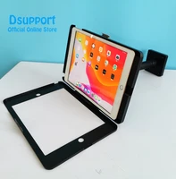anti theft design fit for ipad 10 2 wall mount desk stand bracket tablet pc lock holder support full motion angle