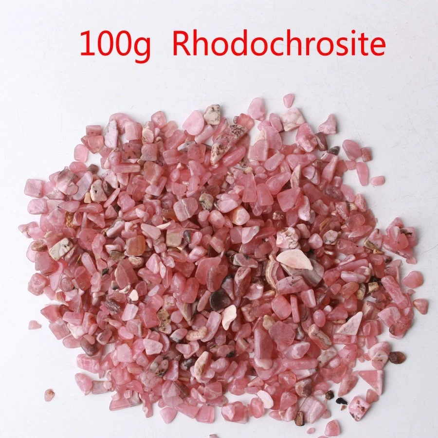 Натуральный красивый хрустальный Родохрозит полудрагоценный камень гравийная