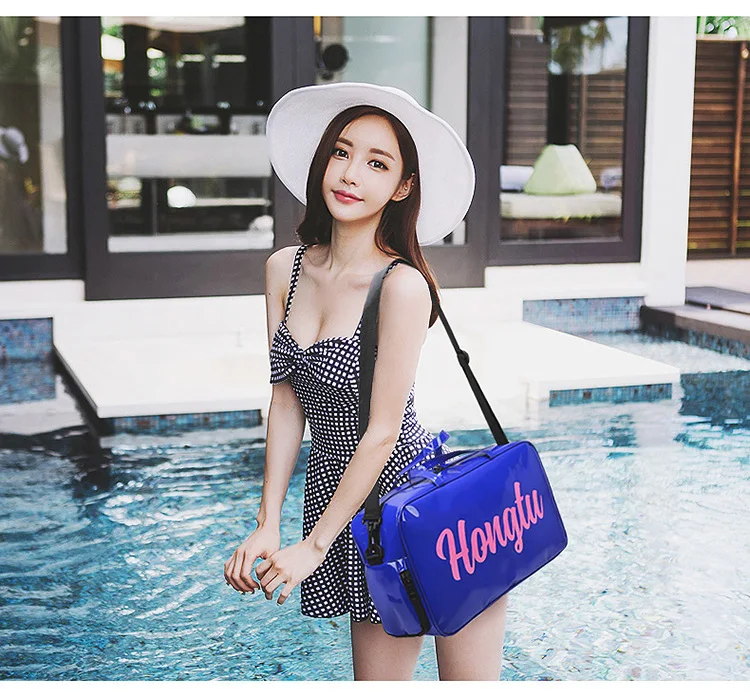 

Outdoor Swimming Bag Female Sports Bag Dry and Wet Separation Portable Waterproof Swimsuit Storage Bag Large Beach Handbag 30L