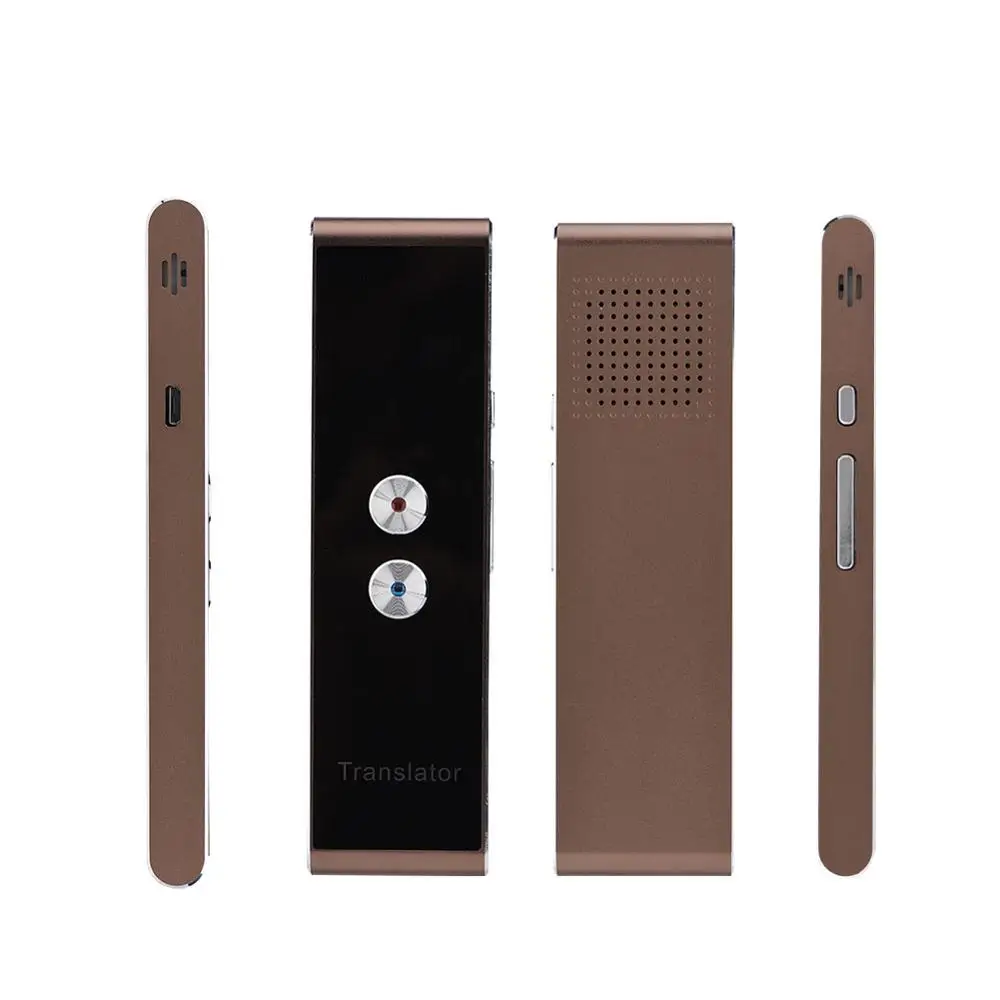 Портативный мини беспроводной смарт переводчик 42 многоязычный голосовой