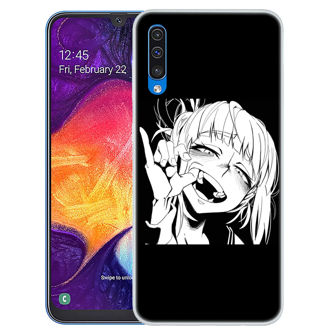 11 Химико Тога Boku без герой чехол для телефона аниме для samsung Galaxy A10 A20 A30 A40 A50 A60 A70 M10 M20 M30 M40 A20e крышка - Цвет: 11