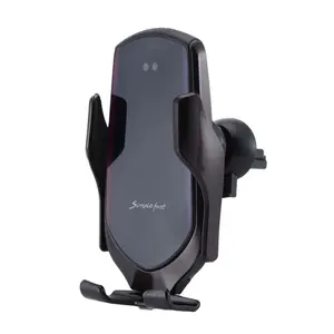 smart sensor automatic clamping car wireless charger stand air outlet multifunction phone holder auto wireless charging bracket free global shipping
