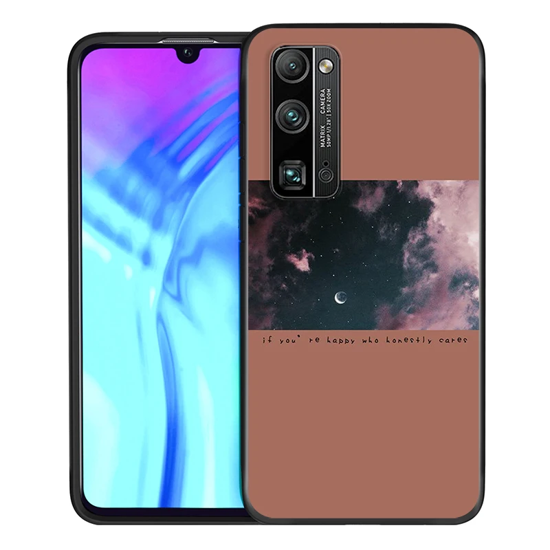 Силиконовый мягкий чехол из ТПУ с цветами подсолнухами розами для Honor 50 X20 SE V30 30 30S