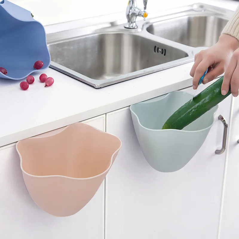 Креативная подвесная корзина для мусора в кухонном шкафу домашняя большая