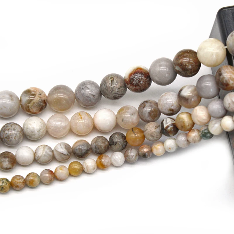 Бусины из натурального камня бусины бамбукового листа агата сердолика 4 6 8 10 12 мм