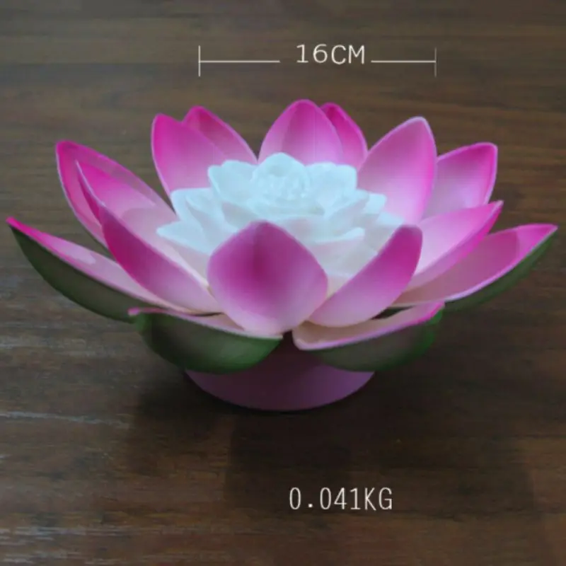 Светильники лотосы свечи на День святого Валентина плавающие в воде для желаний