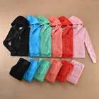 Бархатный спортивный костюм для женщин, Осень-зима, спортивный костюм с длинным рукавом, женские толстовки, куртка, брюки, костюмы, женский спортивный костюм большого размера