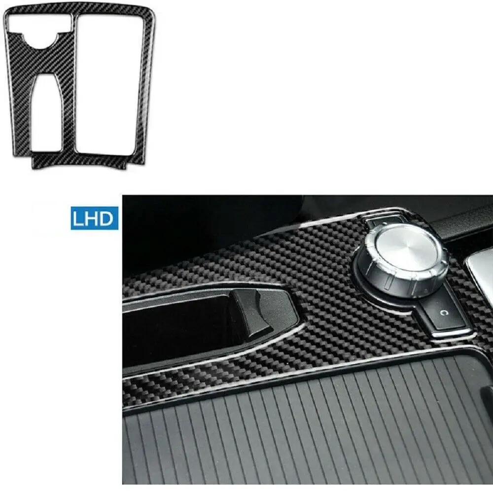 

Carbon Fiber Gear Panel Cover Trim For Mercedes Benz C Class W204 E Class W212
