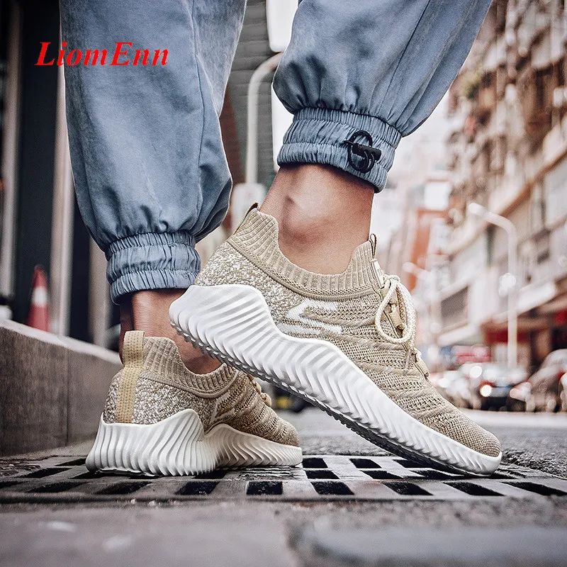 

Women's Sock Sneakers Platform Running Sport Casual Shoes Woman Tennis Breathable Mesh Vulcanized Shoes Man Trainers 2021 basket