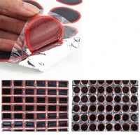 48pcs cycling mountainroad bike tyre puncture fast car repair tools black bicycle inner tire patches without glue garage tools