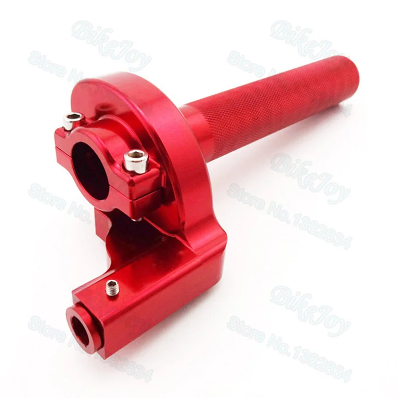 Новый красный CNC дроссельная заслонка в сборе для кроссового велосипеда питбайка