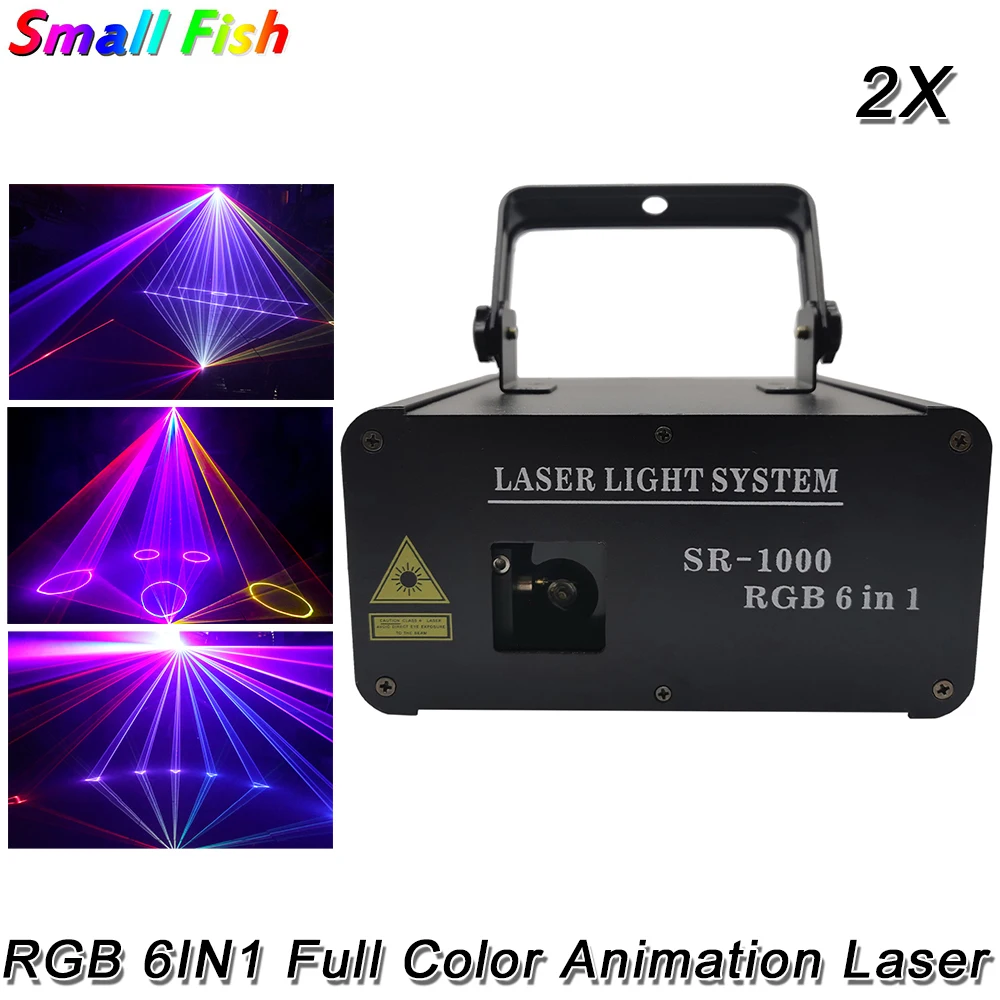 Полноцветный лазерный прожектор RGB для дискотеки клуба вечеринки свадьбы сцены