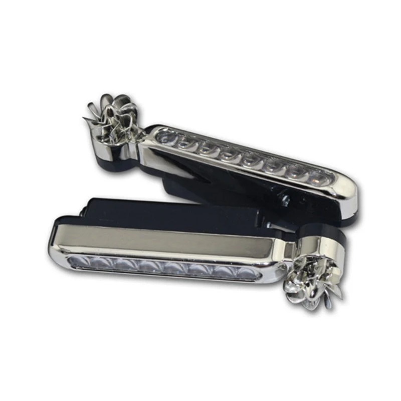 2 шт. автомобильные мотоциклетные ветряные огни не требует внешнего питания