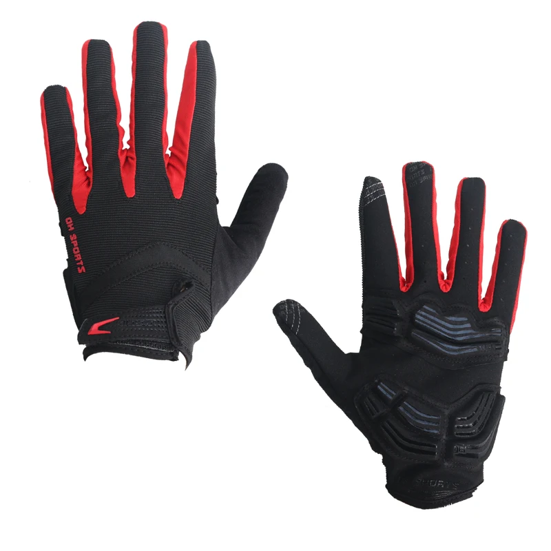 

Touch Screen Long Finger Gloves Autumn and Winter Equipment Palm Thickened GEL Non-slip Durable Shock Absorbing for Cycling
