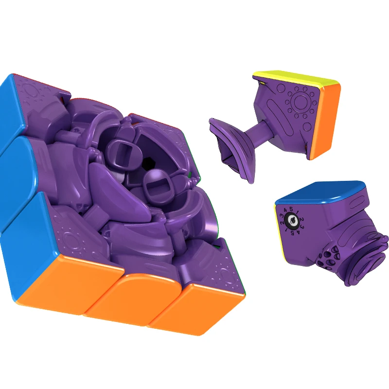 Cubo magn&eacute;tico profesional Moyu WeiLong WRM cubo rubik, cubo magn&eacute;tico de velocidad m&aacute;gica de 55mm, juguetes educativos de rompecabezas, Maglev 3x3 WR M-2
