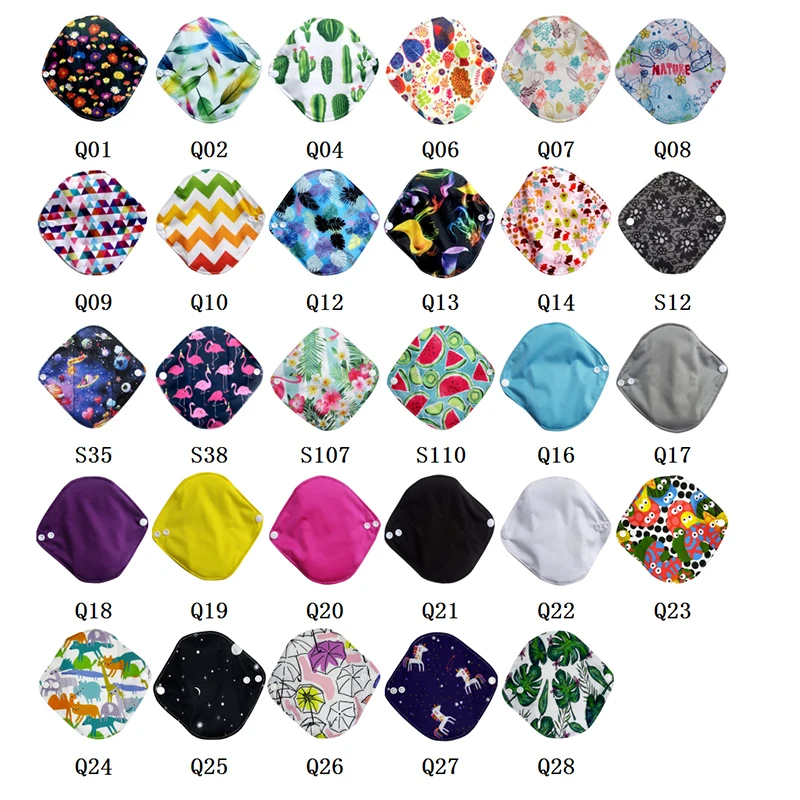 Бесплатная доставка 5 штук Многоразовые трусы вкладыш из нержавеющей стали с 1