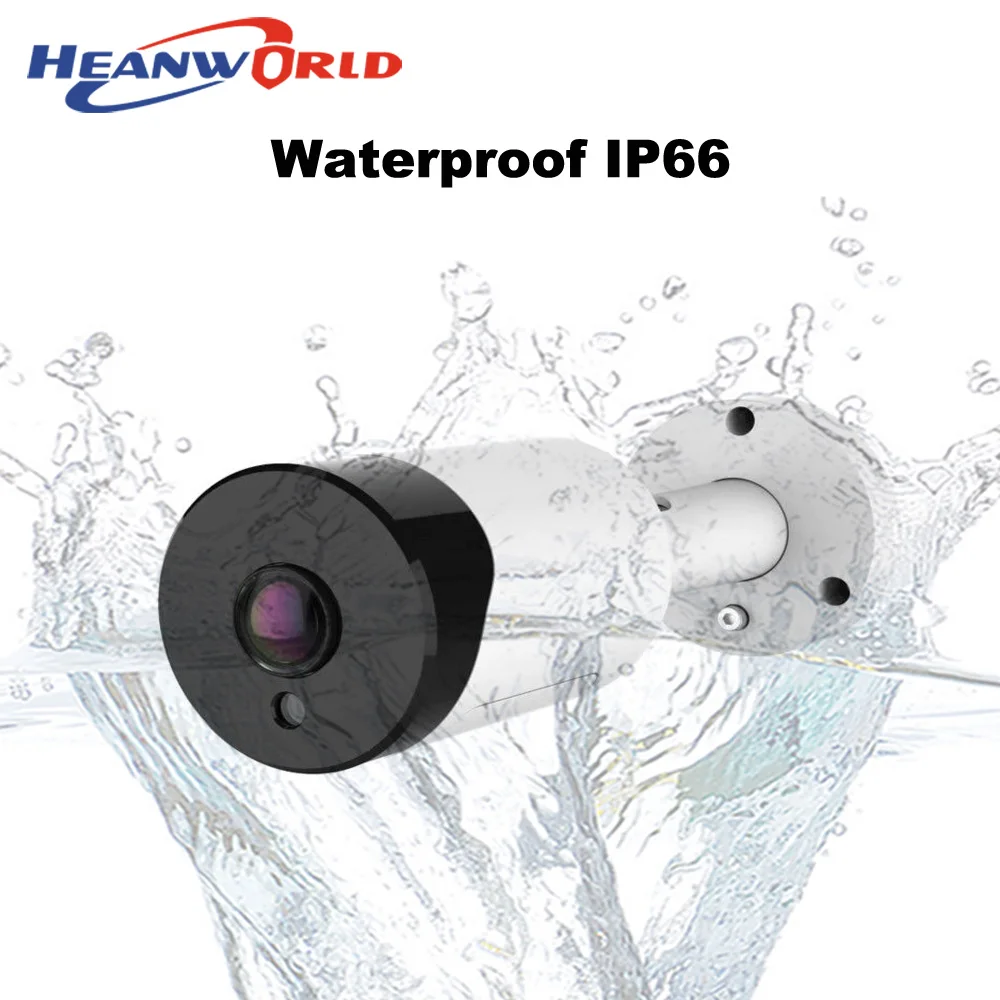 Heanworld HD 180 градусов панорамный рыбий глаз PoE IP камера 3.0MP уличная