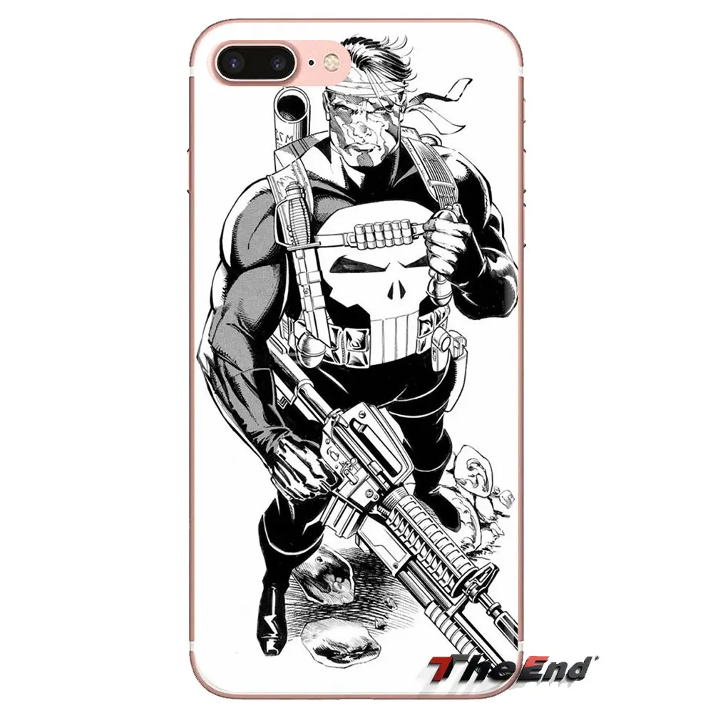 Marvel Punisher Frank Castle For Huawei Mate Honor 4C 5C 5X 6X 7 7A 7C 8 9 10 8C 8X 20 Lite Pro Soft Transparent Cases Covers |