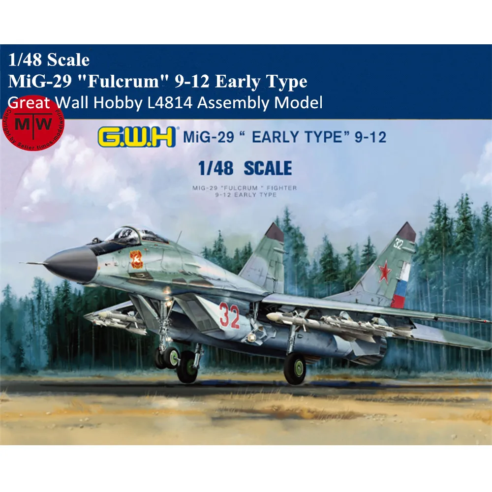 Набор моделей военного самолета Великая стена хобби L4814 масштаб 1/48 MiG-29 
