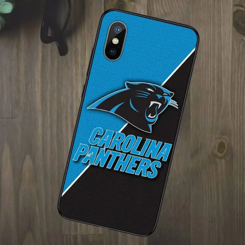 

Carolina panther rugby fashion Phone Case for iPhone 11 12 mini pro XS MAX 8 7 6 6S Plus X 5S SE 2020 XR