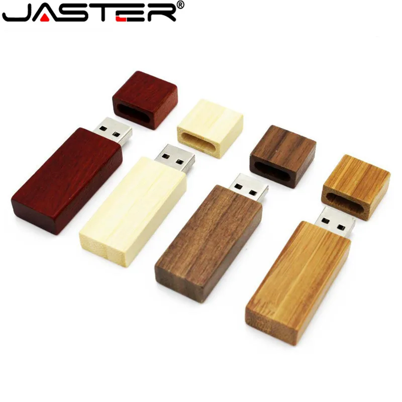 JASTER бесплатный логотип 100 шт./лот деревянная карта памяти usb флеш накопитель