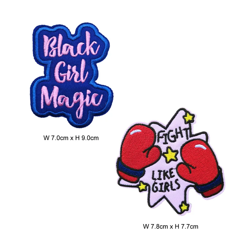 10 шт. патчи с вышивкой Power Woman | Дом и сад
