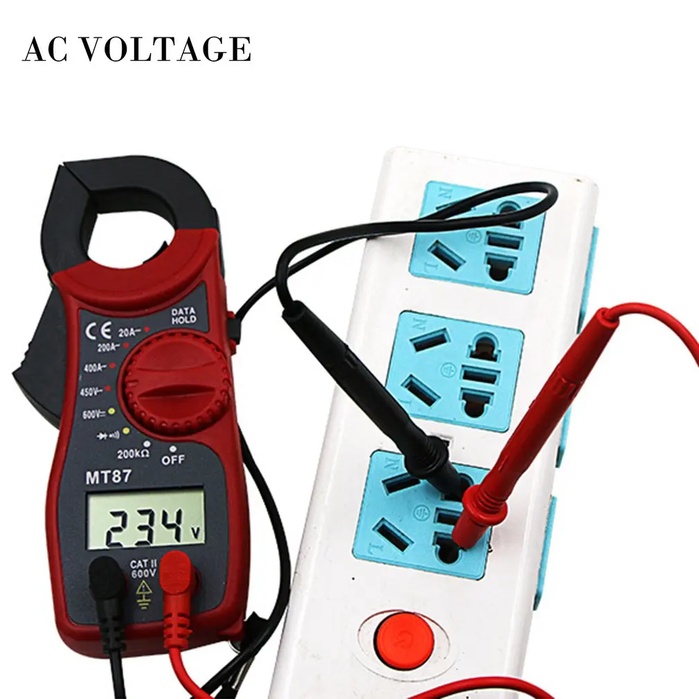 

High Precision Digital Digital Multimeter Mt87 Overload Protection Digits Lcd Low Battery Indication 1 Set