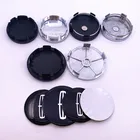 4 шт. 56 мм 60 мм 65 мм 68 мм логотип автомобиля эмблема колпачок центральной ступицы колеса обод значков Чехлы накладки наклейка на заднюю панель аксессуары для автостайлинга LINC