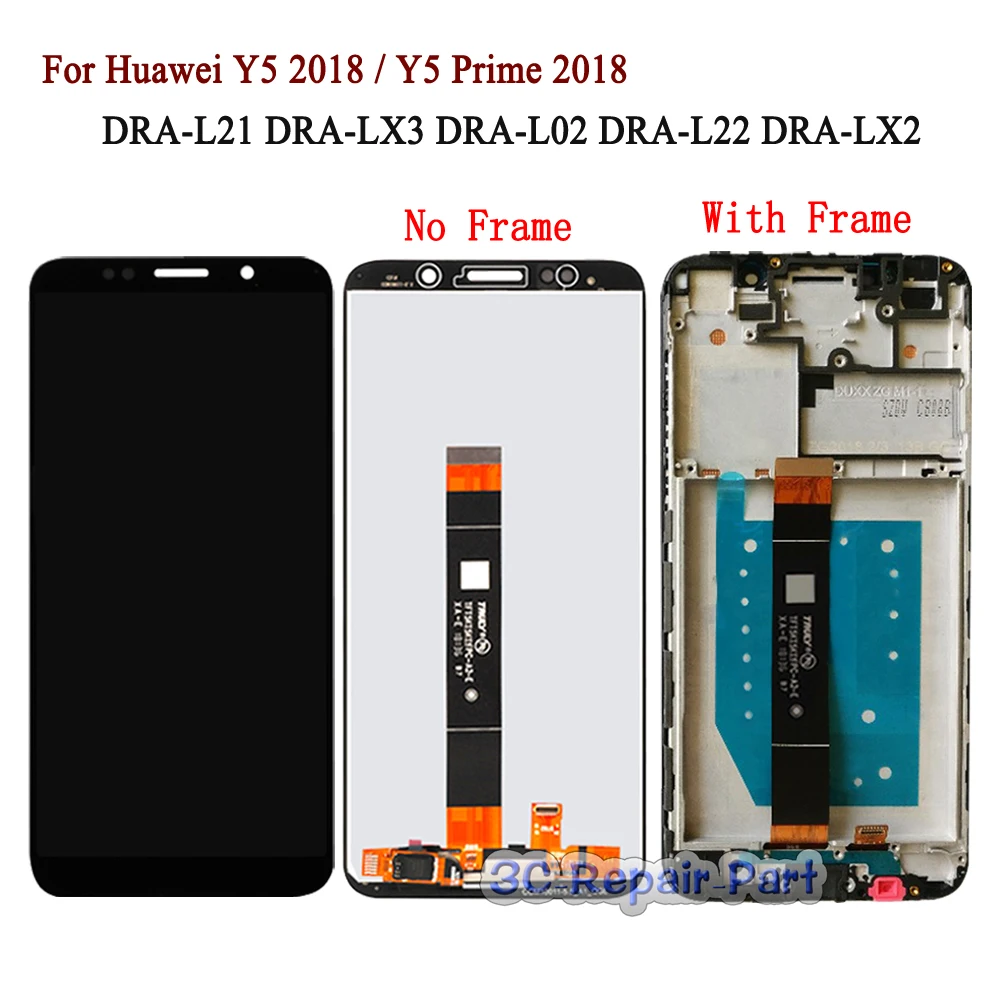Дисплей с сенсорным экраном для Y5 Prime 2018 DRA L02 L22 LX2 ЖК экран монитор Huawei L21 LX3 L01