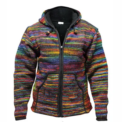 

of A autumn large number and winter ebay thickened alpine warm hooded jackets colored sweaters men