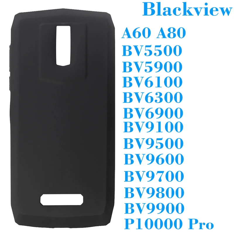 

For Blackview A60 A80 Pro BV5500 BV5900 BV6100 BV6300 BV6900 BV9100 BV9500 BV9600 BV9700 BV9800 BV9900 Case Protect Silicon Case
