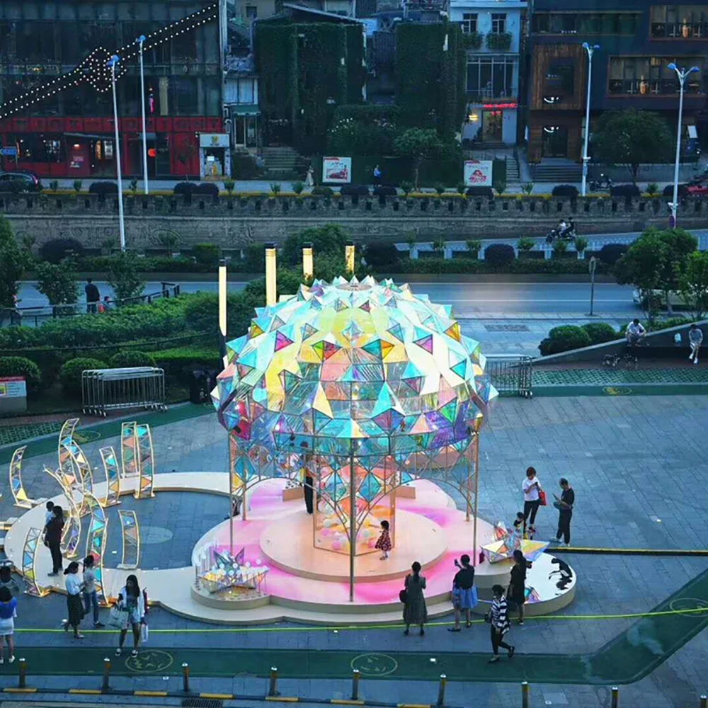 Оригинальная Радужная оконная пленка SUNICE 0 68x15 м наклейка с дихроическим радужным