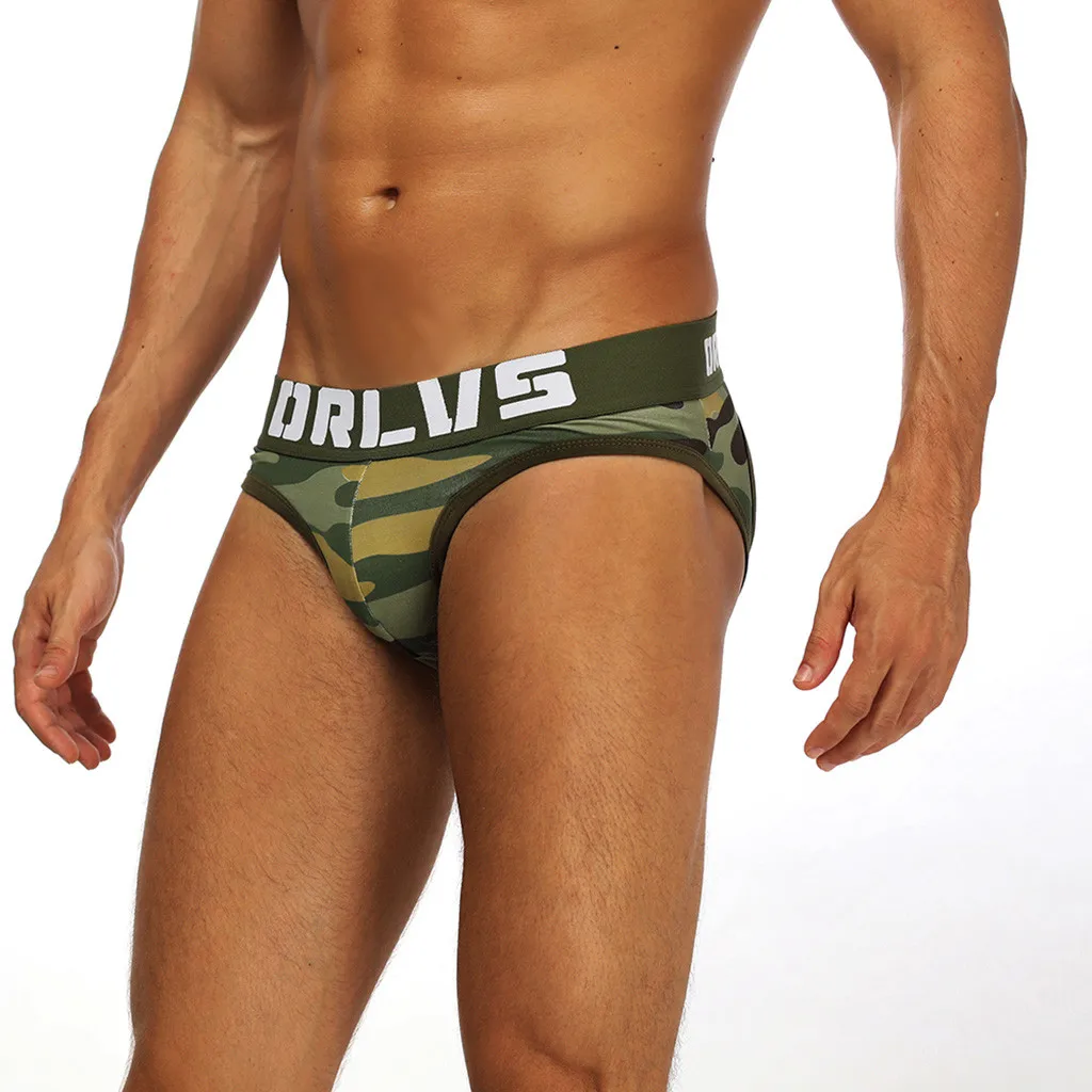 Gay Sexy Underwear Men Letter Printed Boxer Shorts Bulge Pouch Underpants Ropa Interior Hombre |