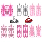 Подходит для куклы-Барби одежда красивые вешалки разной формы Аксессуары Упаковка из 20 для маленьких фестиваль подарок на день рождения