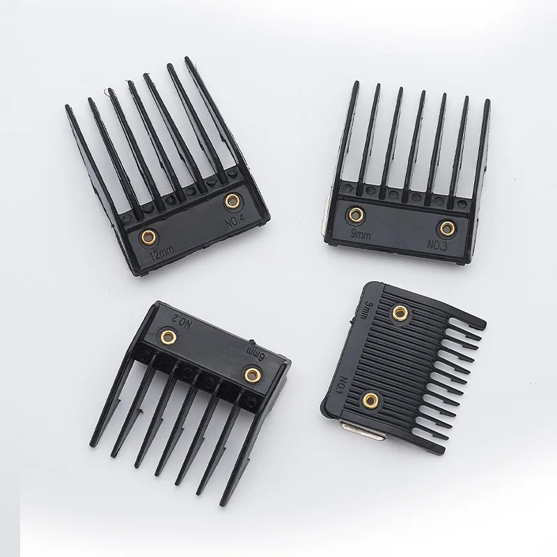 

4 Attachment Comb Set for Wahl with Metal Backed Cutting Guide 3mm 6mm 9mm 12mm
