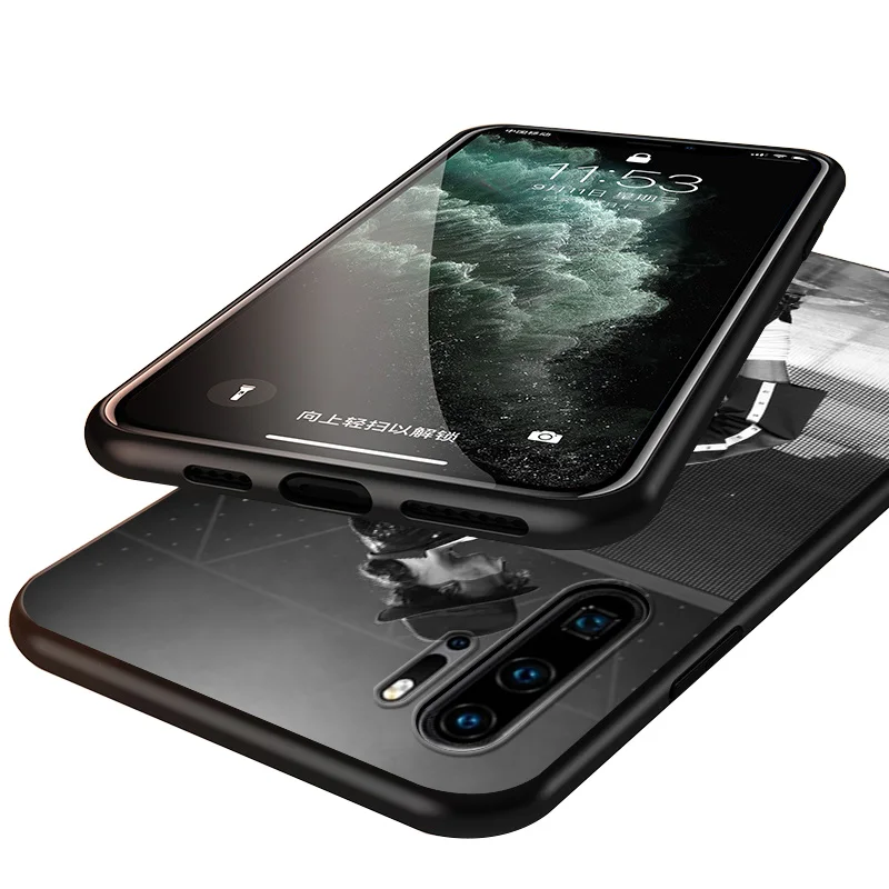 

Michael Jackson Black Cover For Huawei P40 P30 P20 P10 P9 P8 Lite E 5G 2017 2019 Pro Plus Phone Case