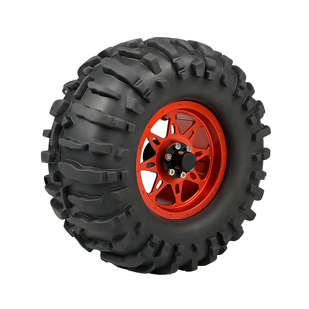 MEREPACCOR 4 шт. 1/10 RC Рок Гусеничный алюминиевый сплав 2 &quotBeadlock колеса диски для