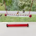 Анны лучшие Колибри 4050 см Фидер с отверстием птицы кормления прозрачная трубка легко Применение Хо Применение держать сад Кормовые принадлежности