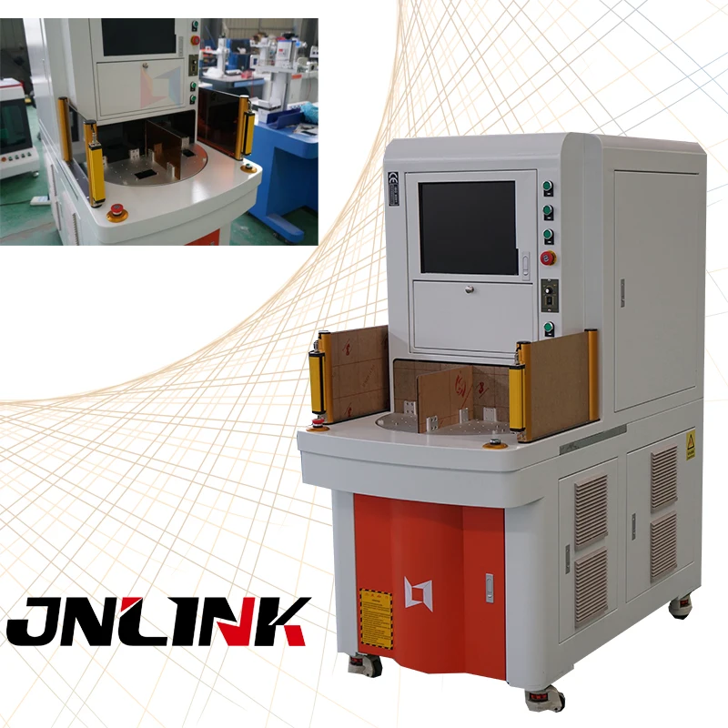 Raycus 20 Вт 30 волоконная лазерная маркировочная машина с защитной крышкой для