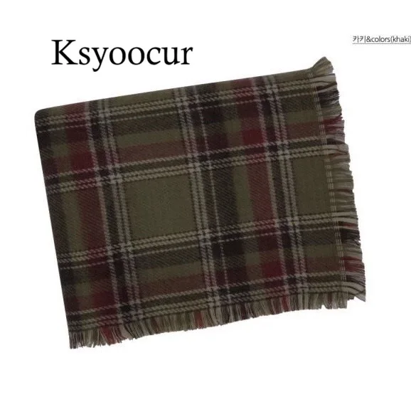 

Женский кашемировый шарф Ksyoocur, длинный теплый модный шарф, размеры 195*50 см, для осени и зимы, 2020