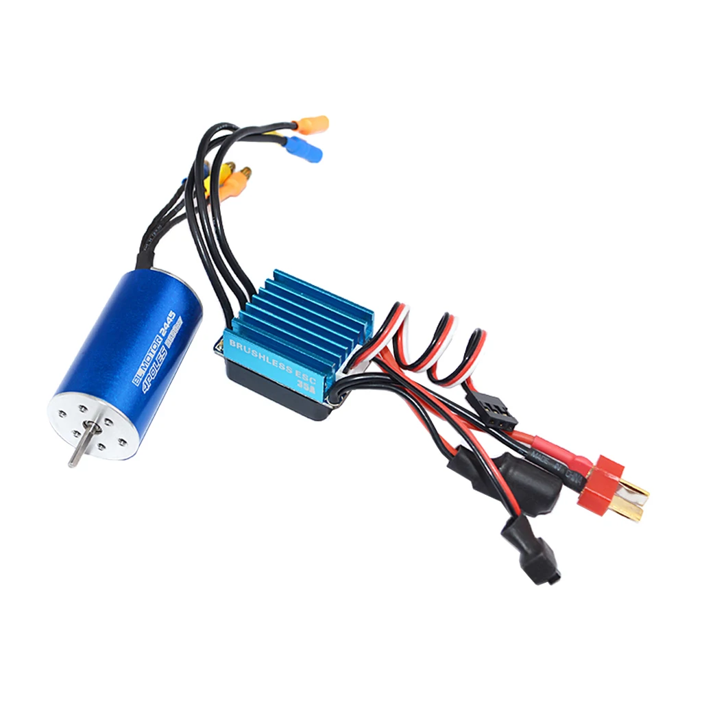 RC 2445 бесщеточный двигатель ESC комбинированная система питания для 1/14 1/16 Rc