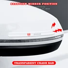 4 шт. прозрачные наклейки на дверь автомобиля против столкновений защитная полоса для края Dodge Challenger RAM 1500 Калибр зарядного устройства Nitro