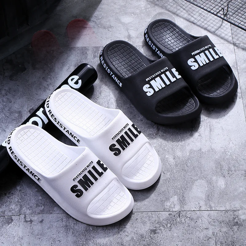

New slippers trend outdoor summer thick-soled beach sandals and slippers