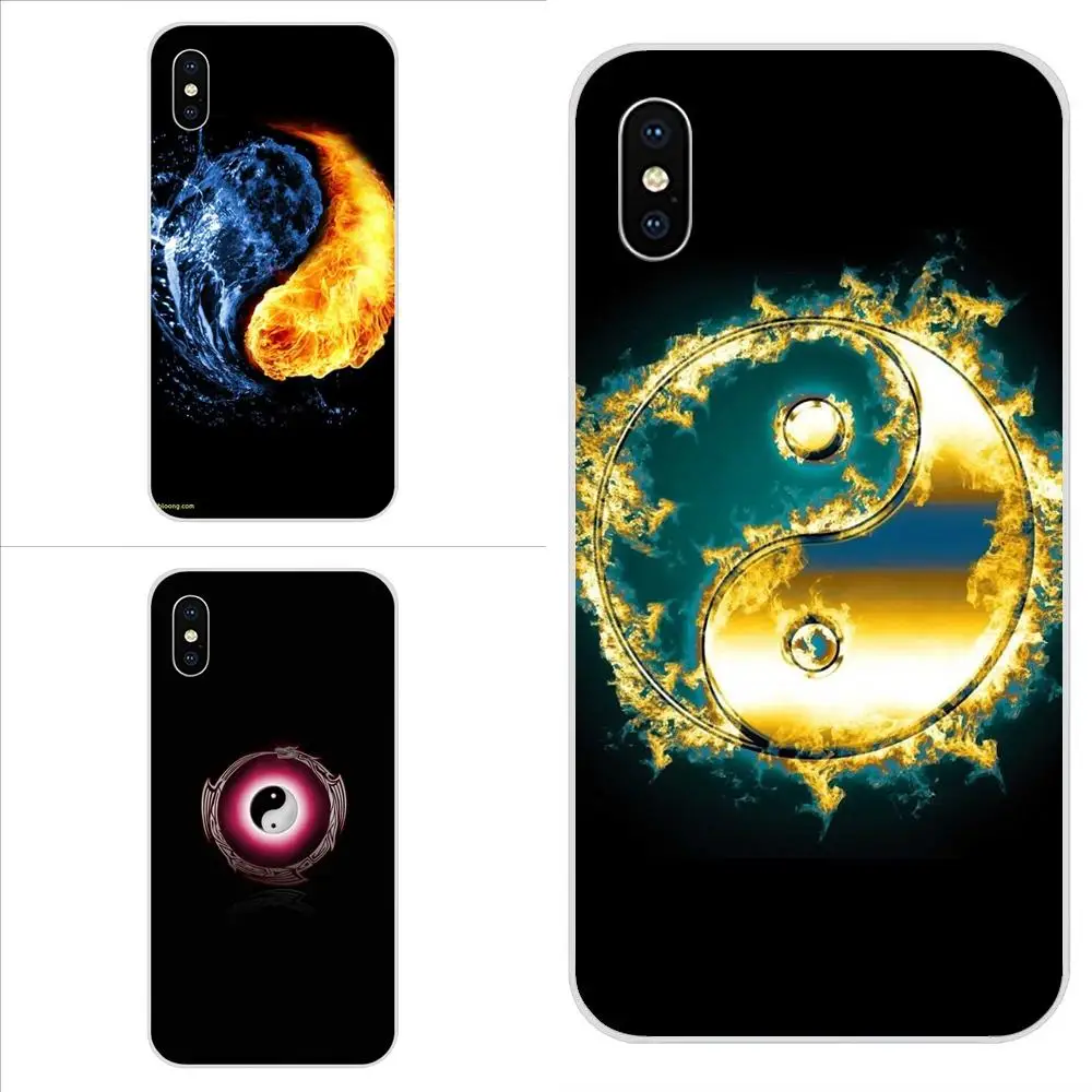 Китайский Тай Чи Логотип для htc Desire 530 626 628 630 816 820 830 один A9 M7 M8 M9 M10 E9 U11 U12 жизнь плюс