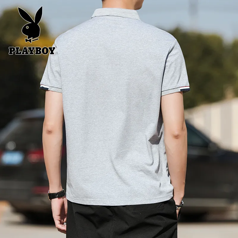 

Playboy T-shirt Men's 2021 Summer New Men's Short-Sleeved T-shirt