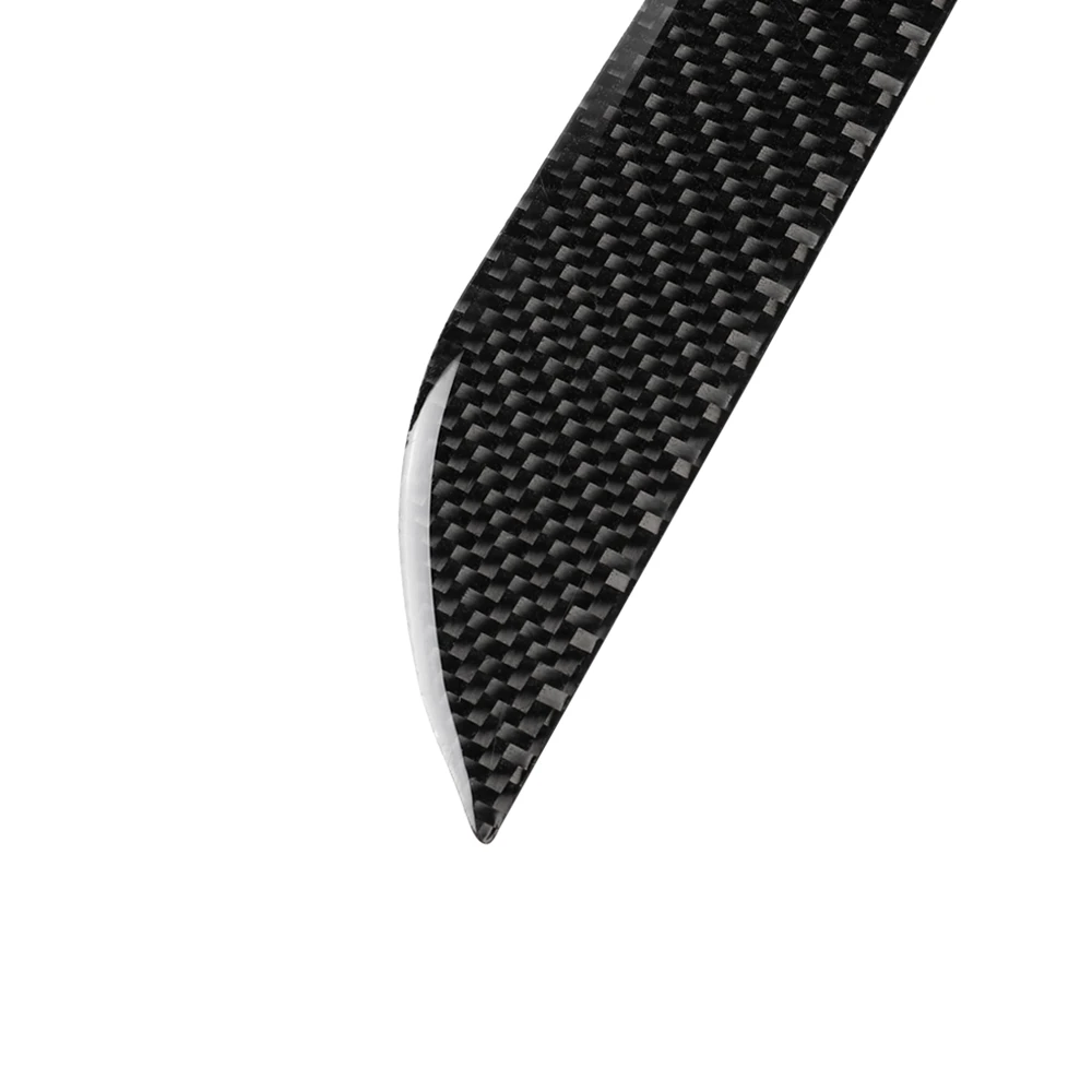 

4PCS Carbon Fiber Sticker Car Door Handle Cover Trim Protector 3D Carbon stickers for Tesla Model S Car Exterior decoration