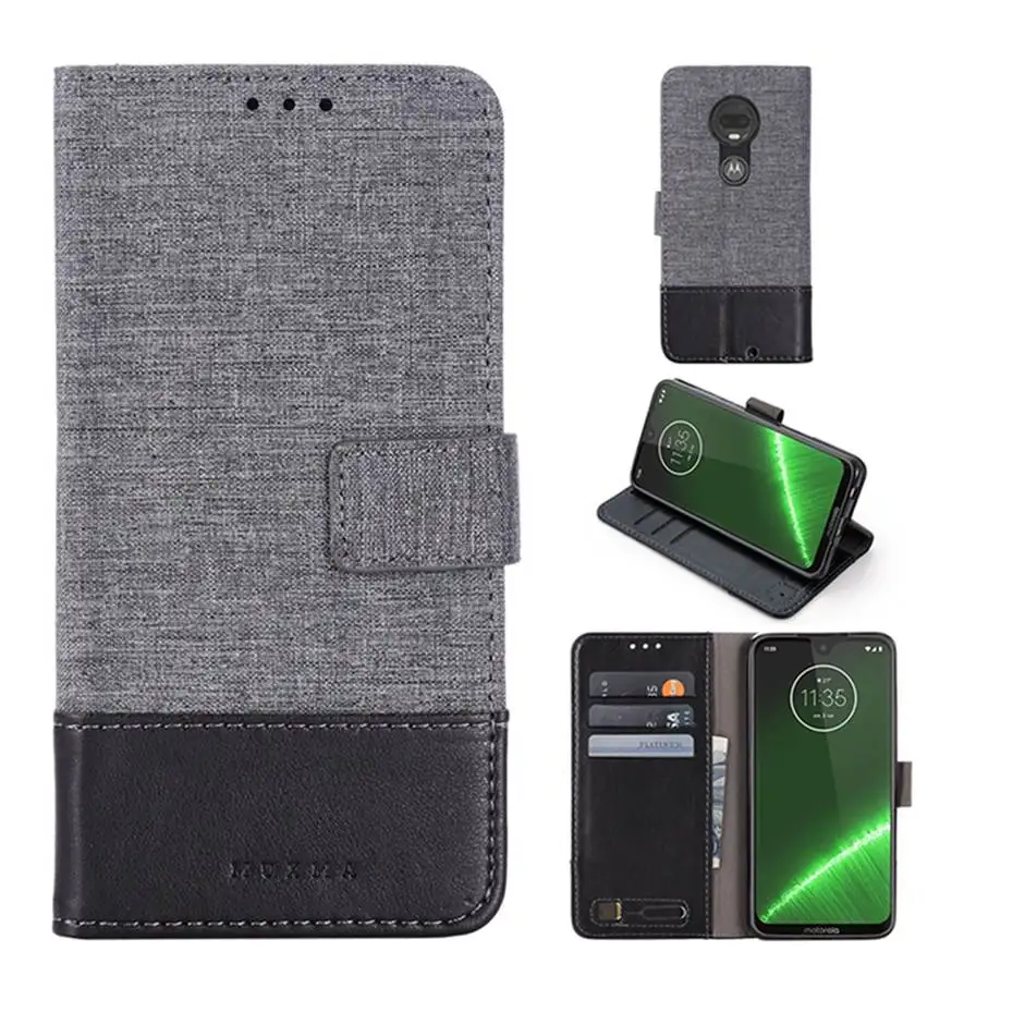 Кожаный чехол книжка для Motorola Moto G7 G5 G5S G4 G6 Plus G7|Бамперы| |
